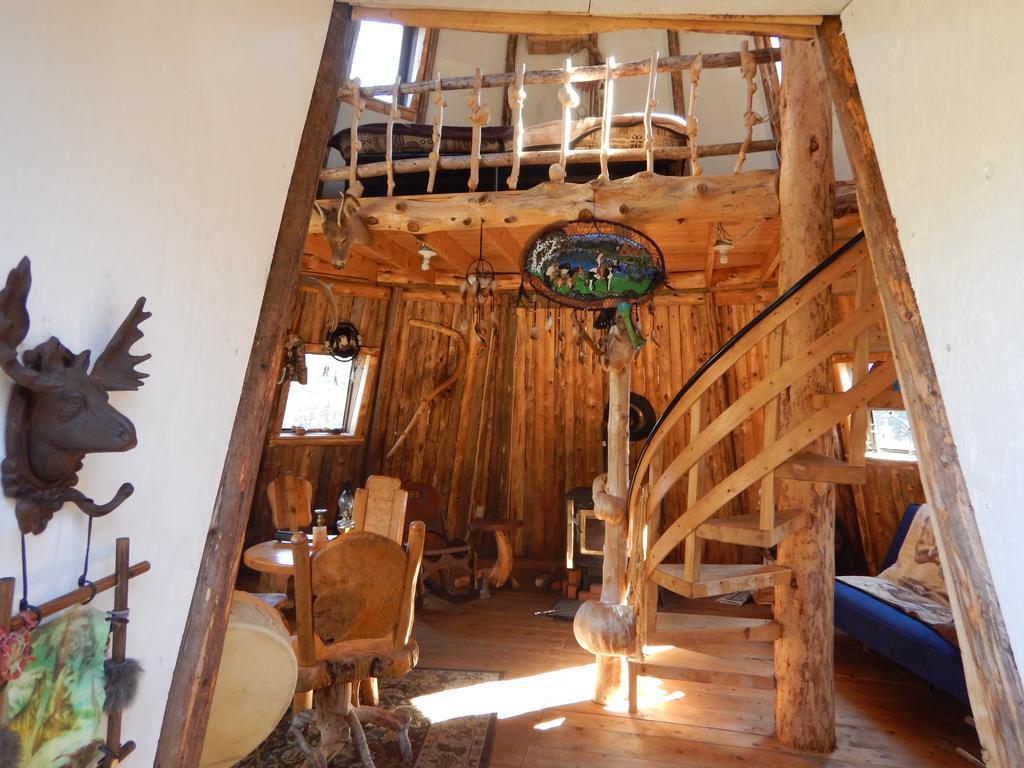 Вилла Aux Tipis De La Riviere Sauvage Saint Romain Экстерьер фото